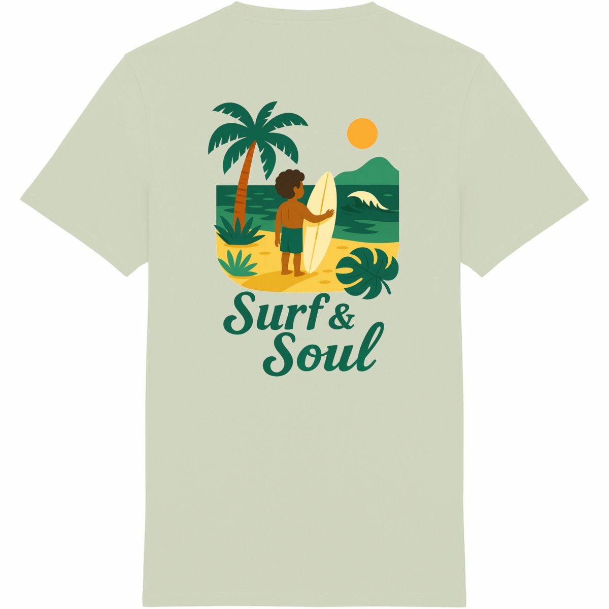 The Coco “Surf & Soul” Tee – Unisex Edition Portugal - dos_vertceladon