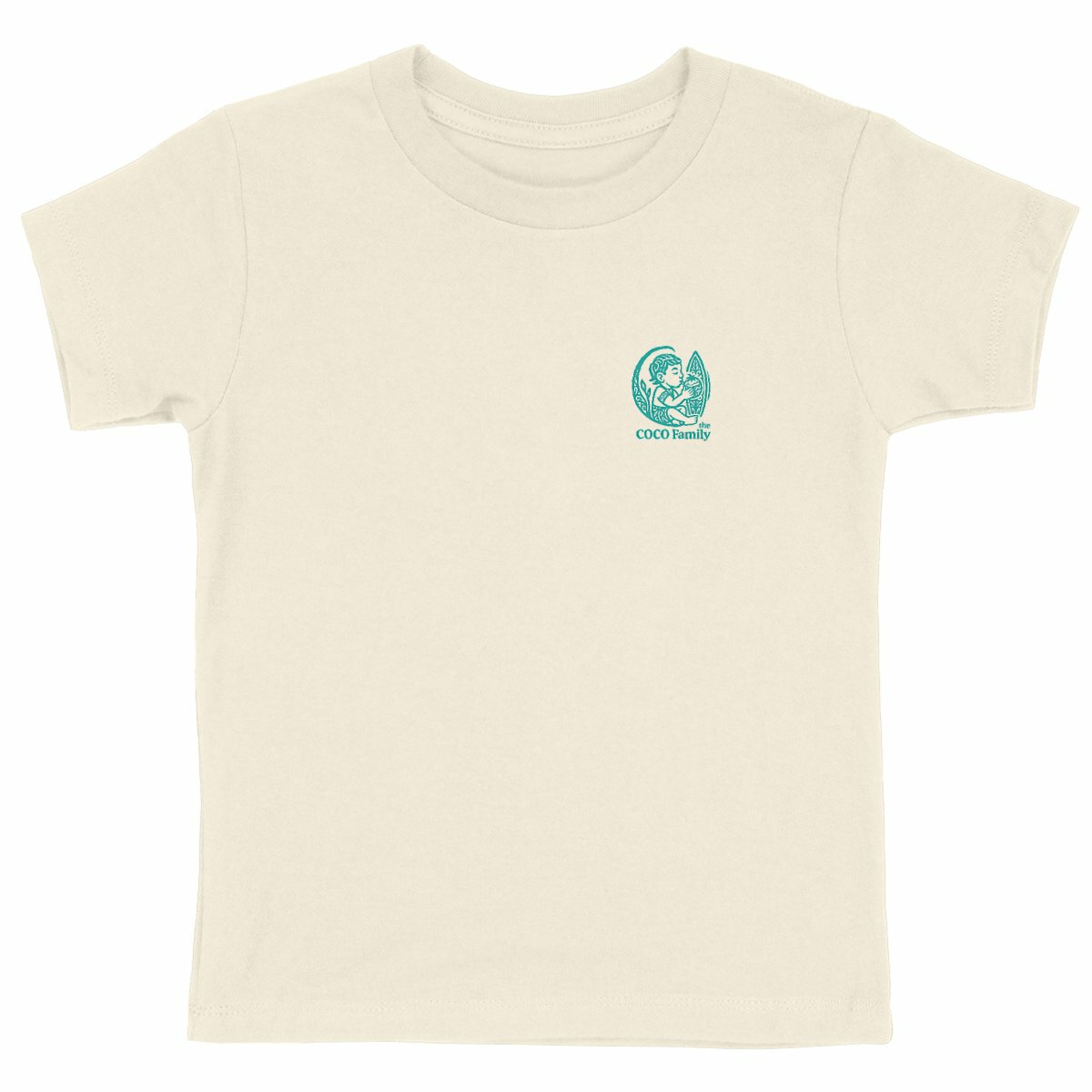 Aloha Amour Mahalo" – Kids Edition (Natural Raw) - face_naturel
